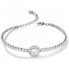 High Sterling Silver Solid Bracelet 0.5 Carat Moissanite Women Girls Bracelet Suitable for Birthday Party Gifts Luxury Jewelry