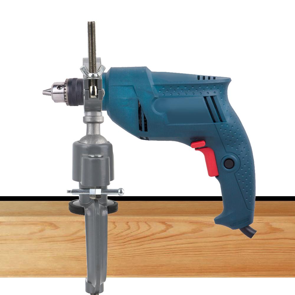 Stand Bench Vise Clamp Electric Drill Stand Holder Bracket Rotating Table Vise Swivel Multifunctional Used For Dremel Mini Drill Die Grinder