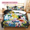 Sailor Moon Magical Girl Duvet Cover & Pillowcases, Sailor Moon Fan Bedroom Bedding, Perfect Gift.chl