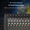 HuiDu DMX208 Professional 8-Channel Digital Audio Mixer (CN Version)