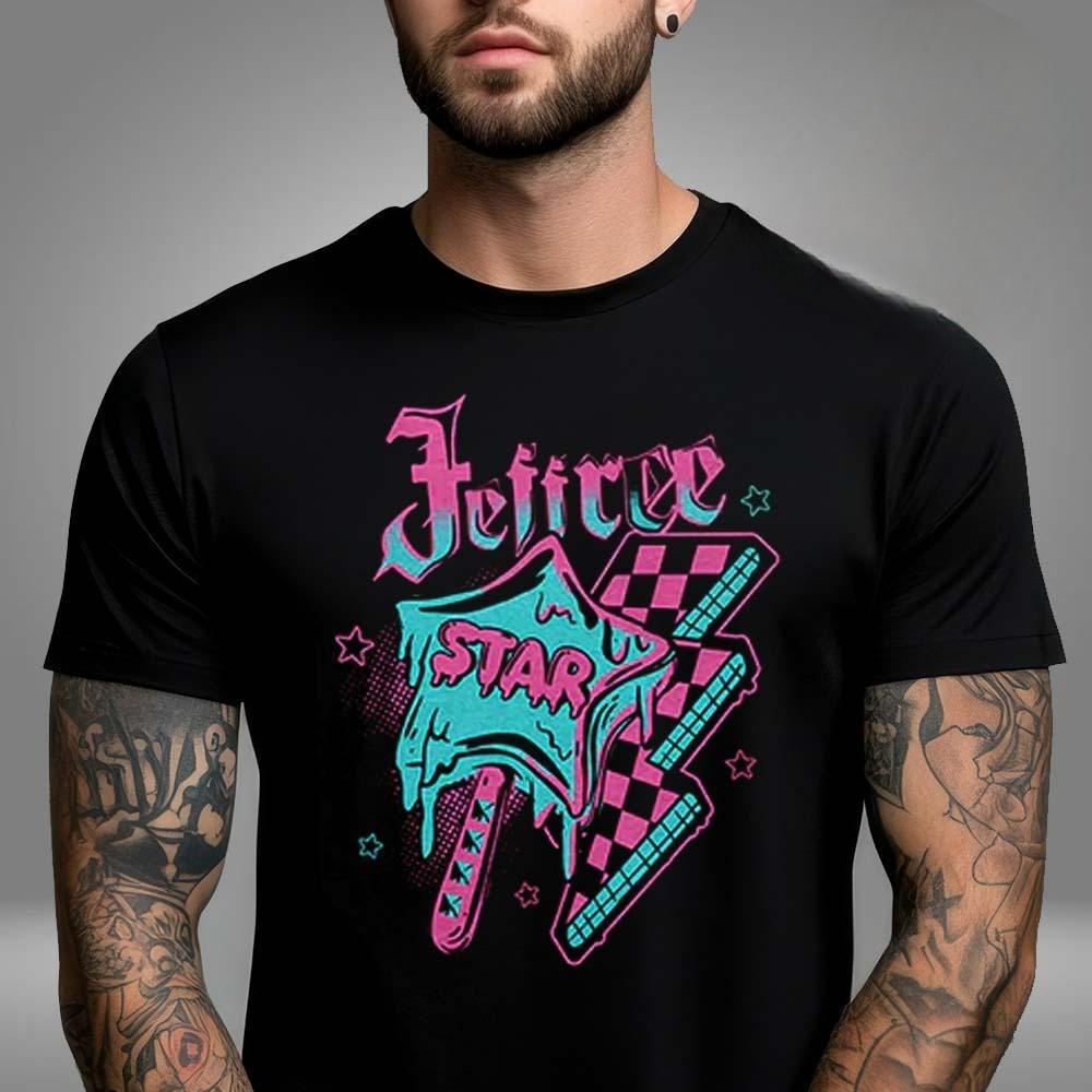 Jeffree Star Popsicle & Thunderbolt Unisex T-Shirt High-end Luxury Is for Both Men and Women Top Y2k 4XL