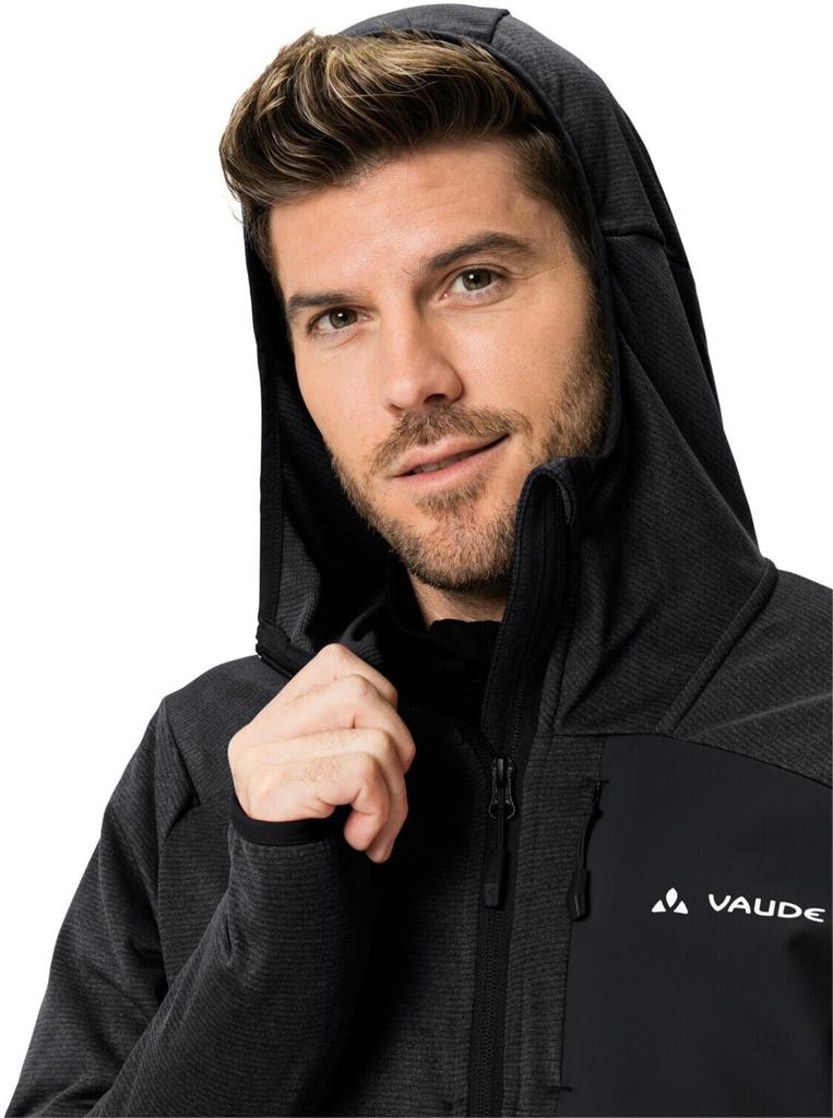 Jacket VAUDE Monviso Fleece Jacket II Men (42988) Men's Black Fleece Jacket Monviso Fleece Jacket II