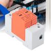 2PCS RMU1‑C20/40/60 SPD Protective Device 2P 420V AC Arrester Protector Lightning Protective Device Electrical Circuits