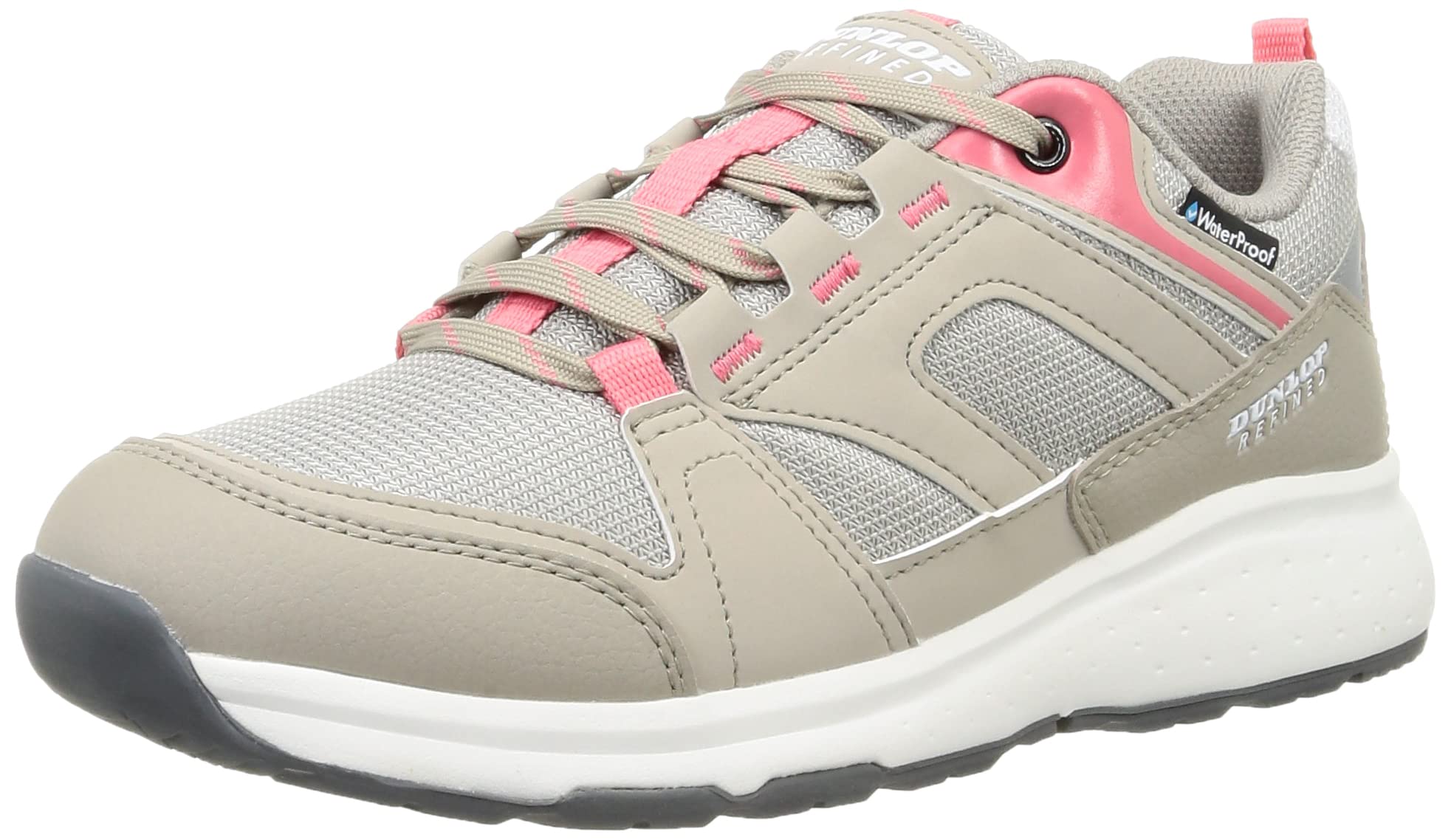

Outdoor Waterproof Lightweight Wide 3E Walking Hiking Shoes Sneakers DU6501 Gray cm [Dunlop Refined] Women s 24.0 сірий колір