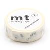 Kamoi Kakoshi Minä Perhonen Choucho Logo Navy, Width 15mm X 10m Roll MTMINA13
