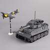 Bloques de Construcción Tanque Principal de Batalla Serie Militar WW2 Alemán Sd.Kfz. 181 Figuras de Soldados del Ejército Tanque Tigre Ladrillos Juguetes para Niños Regalos