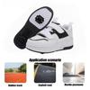 Boys and Girls Roller Skates Double Wheels Detachable Walking Roller Skating Dual-purpose Fashionable Outdoor Sports Shoes