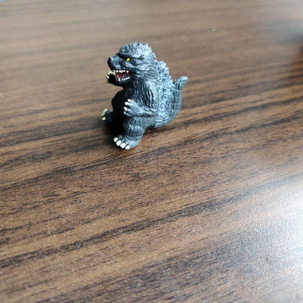 [USED] Small Godzilla figure, black