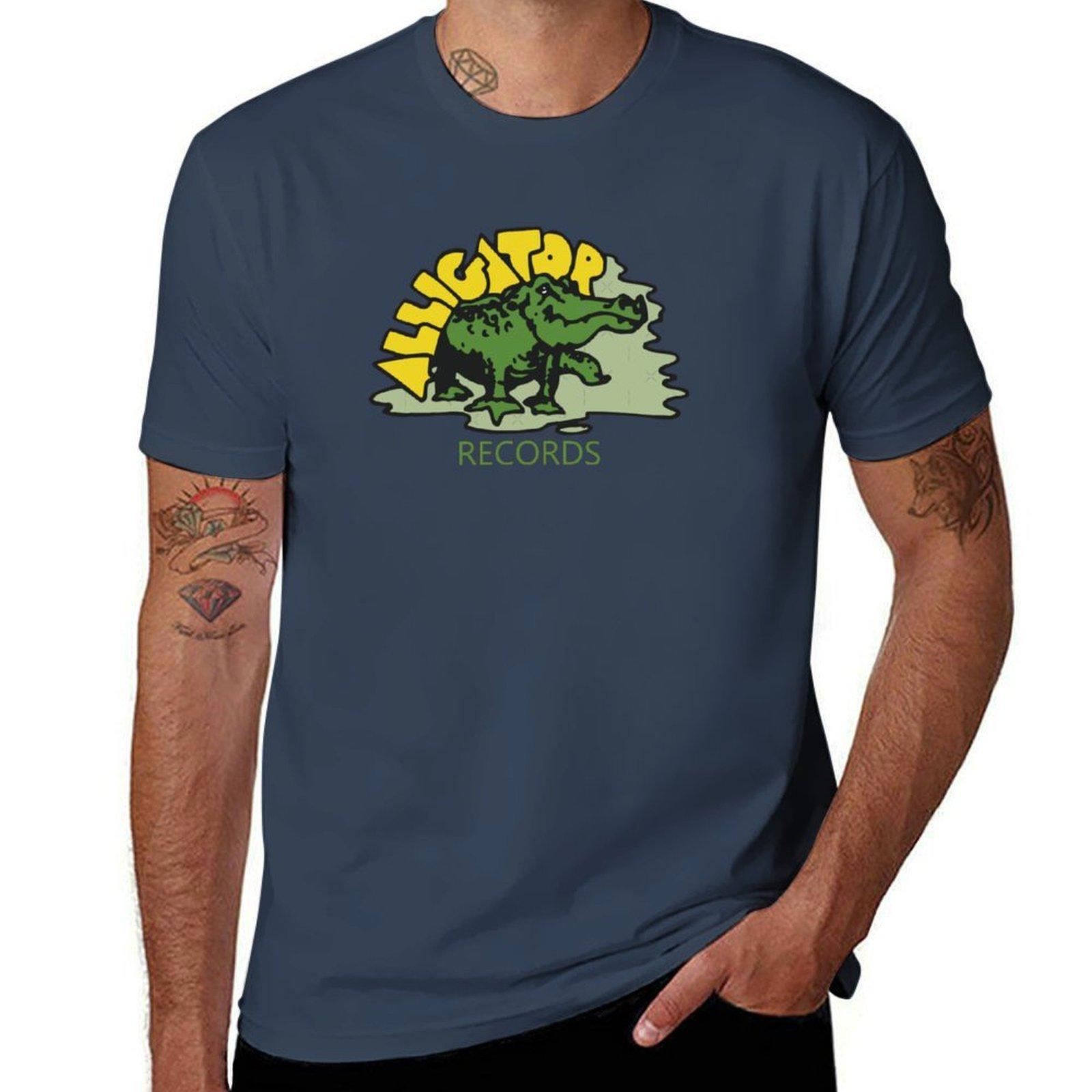 Alligator Records Tshirt Athletic Quick Dry Tshirt For Unisex S