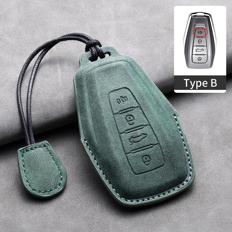 Car Key Case Cover Protector Shell For Geely Coolray EX7 X6 X7 Geometry Emgrand Global Kulrey Hawk GX7 Okavango NL3 SUV GT GC9