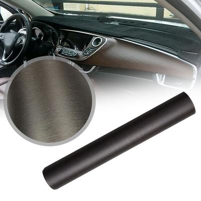 1Pc 30CM*100CM New PVC Self-adhesive Sticker Wood Grain Textured Vinyl Wrap Decal DIY Car Styling Film Car Interior Accessories
