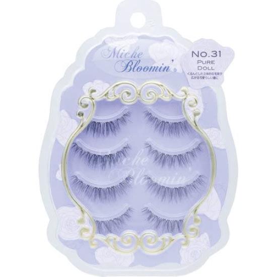 

Mish Bloomin False Eyelashes 31 Pure Doll 4 pairs No.