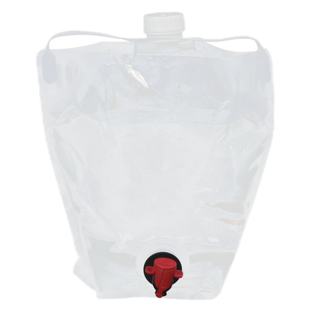 Folding Water Container 5L Outdoor PE Collapsible Container for Barbecue Camping Travelling