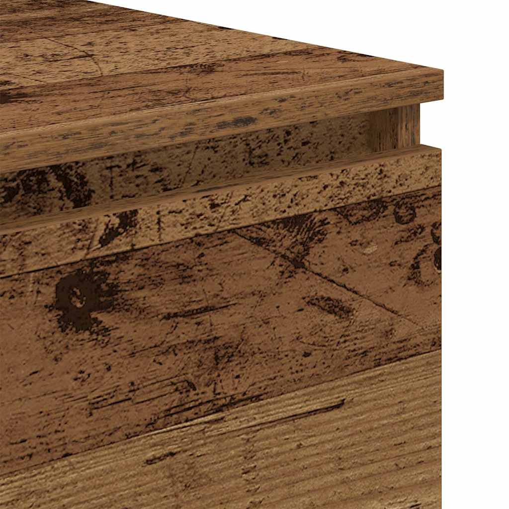 Sideboard in Rustic Wood Look 60 x 35 x 76 cm Engineered Wood