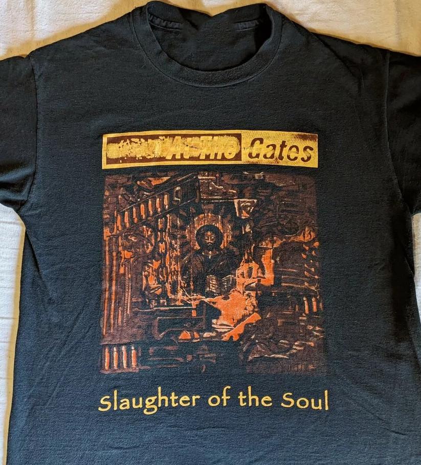 Slaughter of The Soul At The Gates Unisex Cotton T-Shirt Full Size ED742 XXL