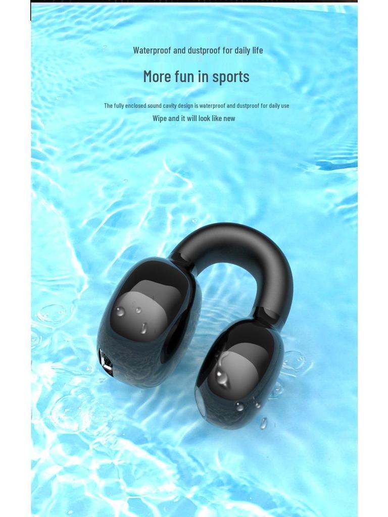 YX03 Bluetooth Over-Ear Wireless Earbuds: Comfortable Fit & High-Quality Sound for Sports & Calls