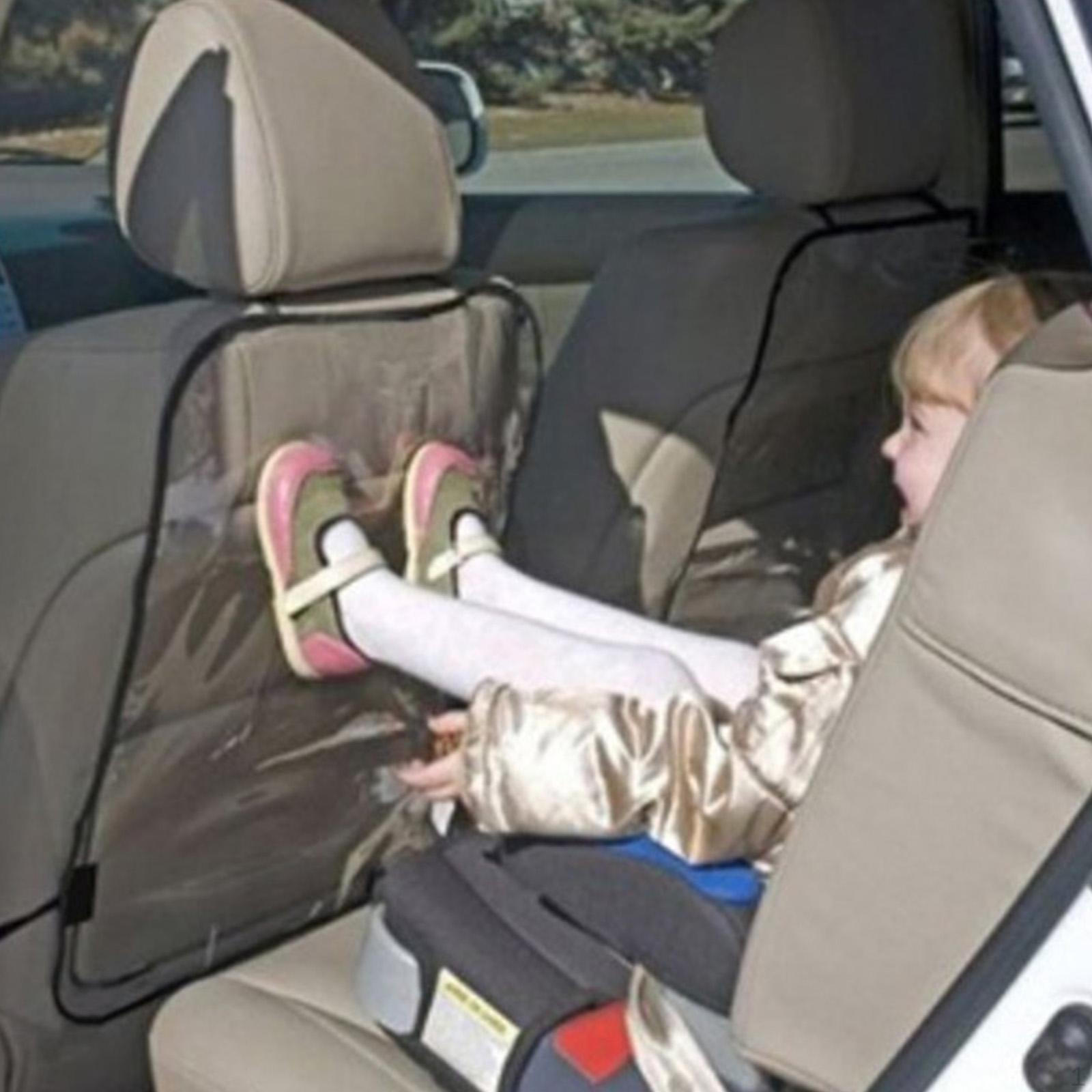 

Автоматическая прозрачная спинка сиденья с защитой от ударов, коврик, защитная крышка, прочный удар ногами