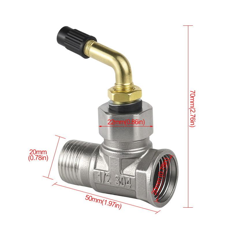 

Water Pipe Antifreeze Joint Garden Hose Faucet Adapter Brass Tap Joint Replacement Fitting