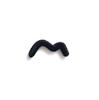 1.5cm Black Artistic Script Embroidered Letters Iron-On Patches - Set of 26