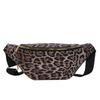 Nischen-Trend Umhängetasche Leopardenmuster trendige Bauchtasche Damenmode vielseitig Sport Brusttasche
