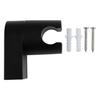 Customizable Height ABS Shower Bracket with Large Angle Adjustment Feature