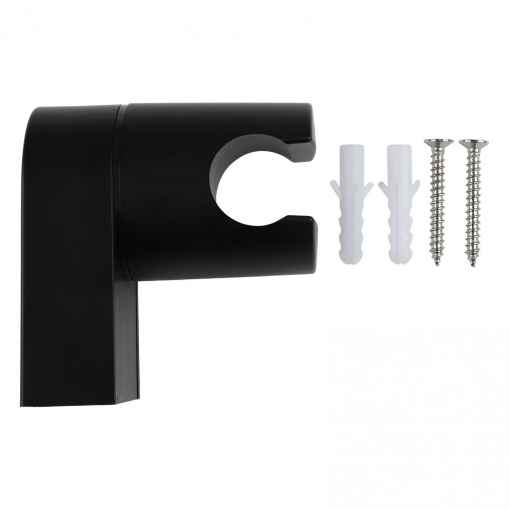 Customizable Height ABS Shower Bracket with Large Angle Adjustment Feature