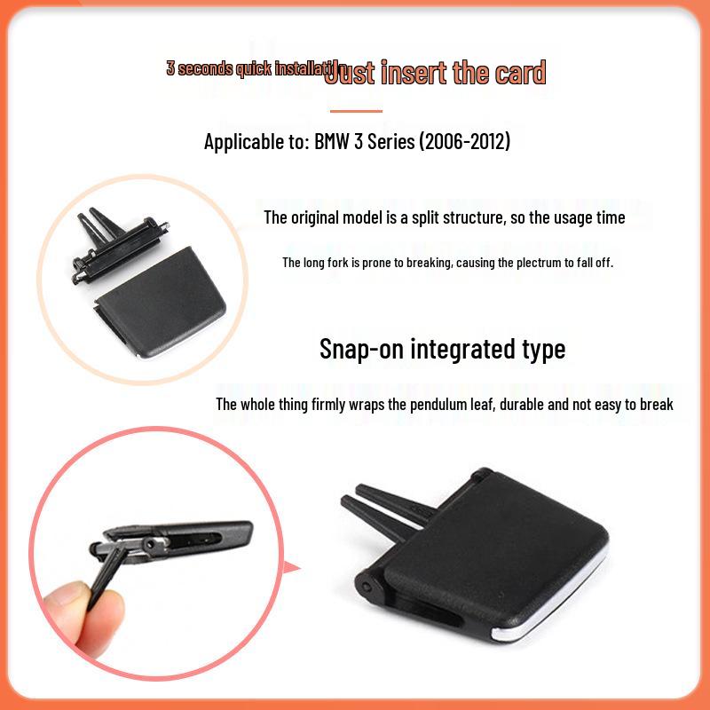 BMW 3 Series E90 AC Vent Slider Repair Kit for 316/318/320/325