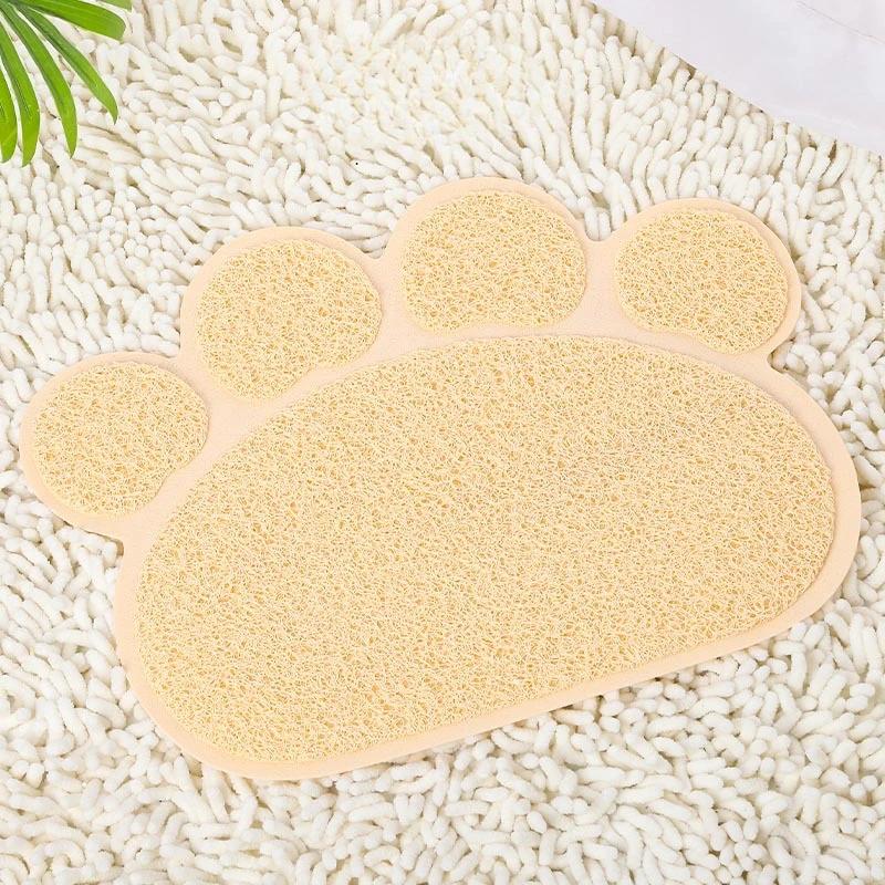 New Cat Litter Mat Pet Meal Pad Anti Dirt Prevent Slippery Cushion Splashing Sand Rug Cats Cage Foot Mat Dog Carpet Pet Products
