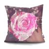 Mote Rose Putetrekk Polyester Print Putetrekk Beautiful Flower Home Decor Putetrekk
