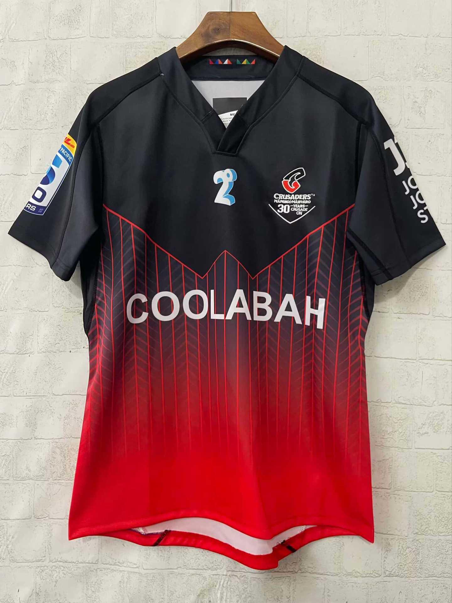 

Crusaders 2026 Men s Home & Away Rugby Jersey (Short Sleeve) 2XL