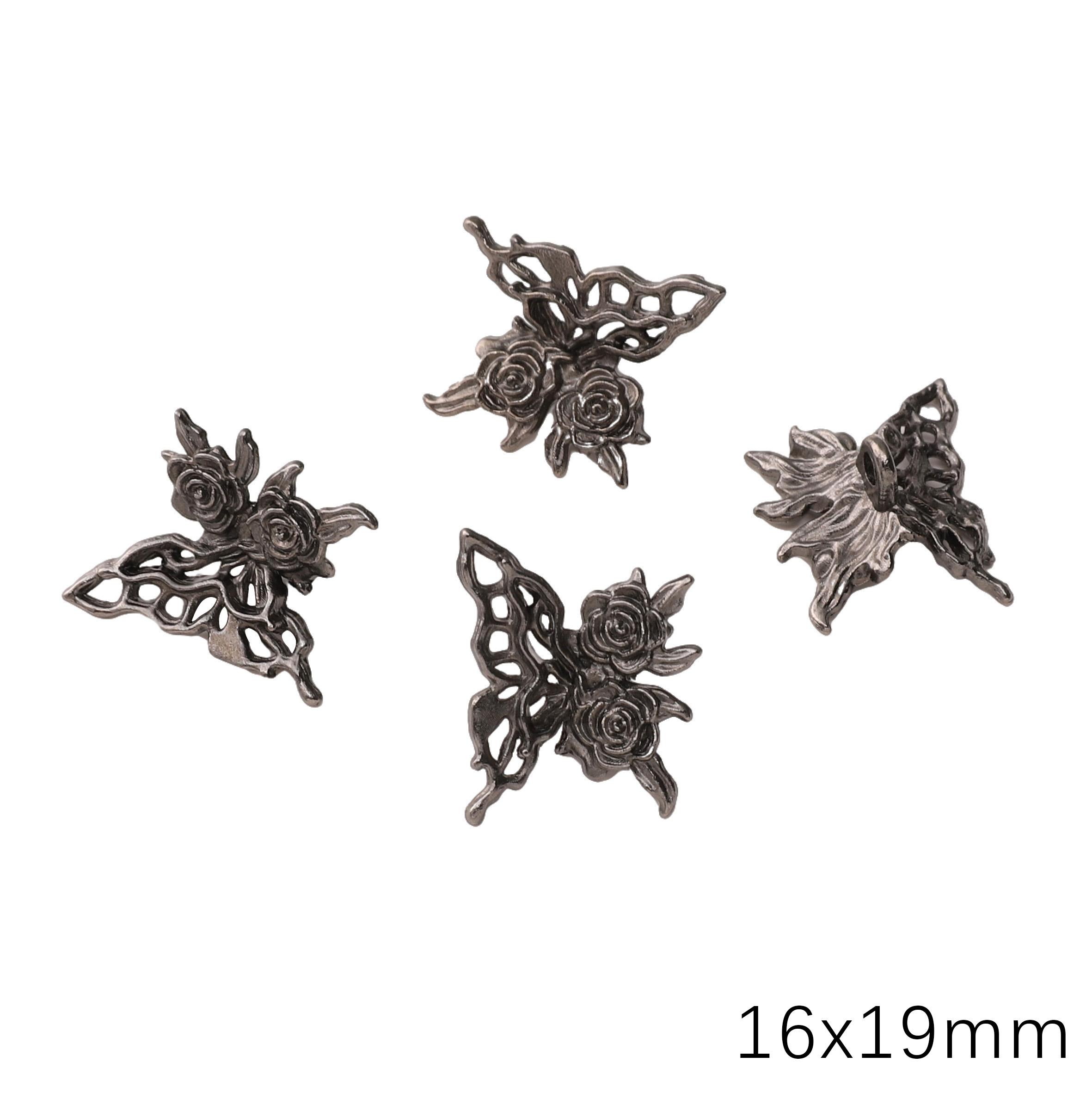 

5-20 шт. Сплавні намистини-роздільники Серія аксесуарів для виготовлення намист, браслетів та ювелірних виробів своїми руками 16x19mm 5pcs