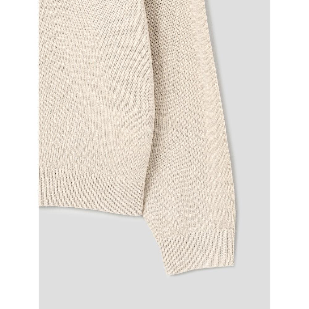 8seconds Project (Ww6) Round Button Cardigan Ivory