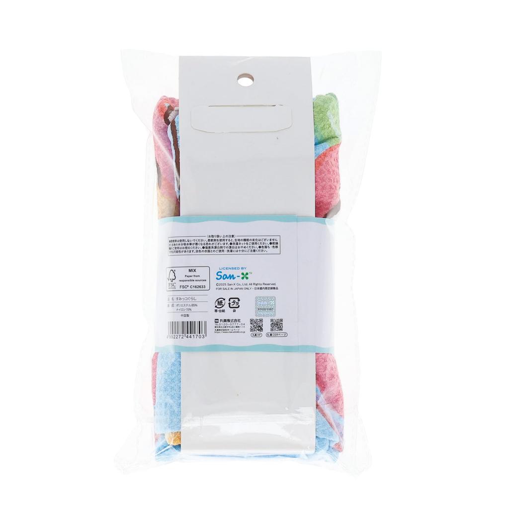 Marushin Bath Sumikko Sumikko Summer Leisure Bath 6575045800 Towel, Gurashi, Vacation, Quick-Drying, Towel, Large,