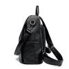 Korean version of the trend backpack women's new versatile soft leather large-capacity women's bag casual anti-theft travel backpack