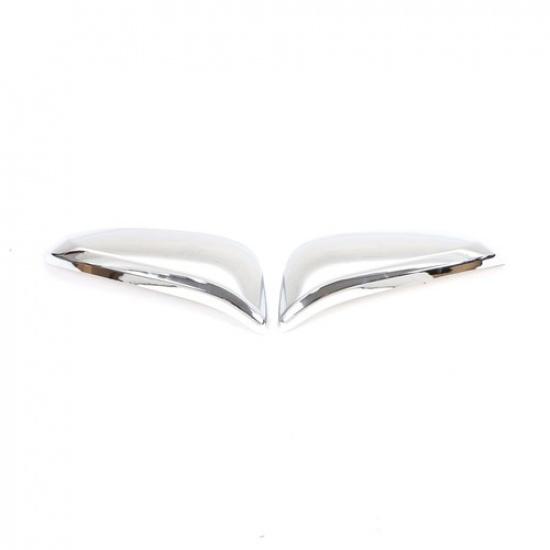 Silver Exterior Side Rear Mirror Cover Caps Trim For Toyota Hilux/4Runner/RAV4