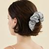 2DREAMERS Letter Maze Black Silk Scrunchie