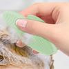 Baby Head Scrubber - Baby Shampoo Brush | Soft Silicone Scalp Comb for Cradle Cap Cleaning, Massage Tool with Suction Cup