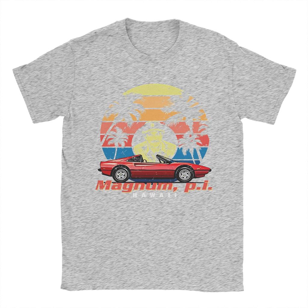 Magnum PI TShirt Unisex Humor Cotton Tees Round Collar Short Sleeve T Shirt Summer Clothing