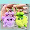 Süße Plüsch-Cartoon-Kohle-Schlüsselanhänger-Sammlung in verschiedenen Farben für alle Anlässe