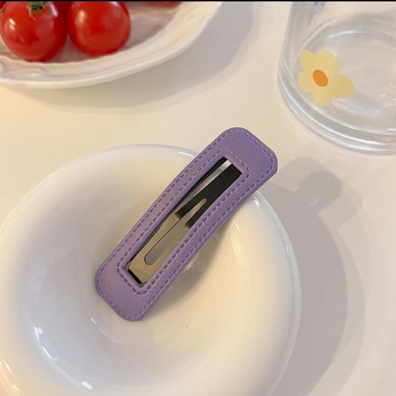 Hairpin, Loose Hair Side-swept Bangs Clip, Girl's Head Accessory, Back of Head Hair Accessory, BB Clip