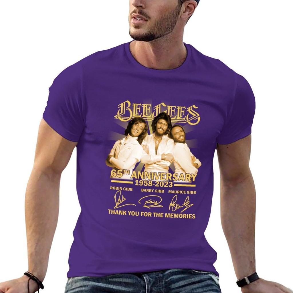 Maglietta Ufficiale Bee Gees 65° Anniversario 19582023 Firme Grazie Per I Ricordi Abbigliamento Kawaii Outfit Per Unisex