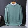 Kaschmirpullover Rundhalsausschnitt Herren Locker Übergroß M-4XL Gestricktes Unterteil Herbst Winter Lässig Herren Oberteil