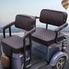 Ronaldo Flower Crown Feiyue Electric Tricycle Thickened All-Season Seat Cover