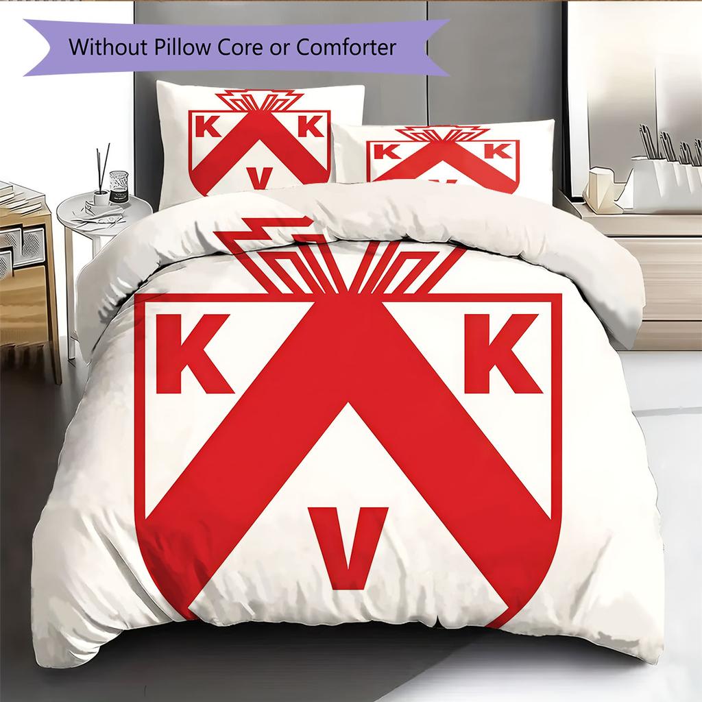 KV Kortrijk Bedding Quilt Set Quilt Cover Pillowcase Home Decoration Birthday Gift (1 * duvet cover + 2 * pillowcase, without core)