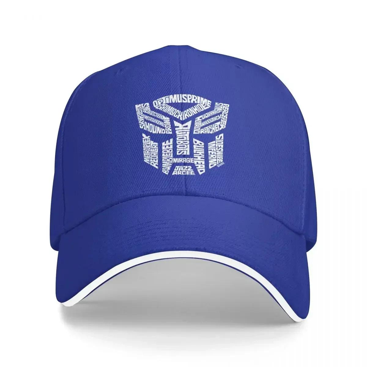 

White Transformer Autobots Film Washed Men s Baseball Cap Sunprotection Trucker Snapback Caps Dad Hat Golf Hats one size
