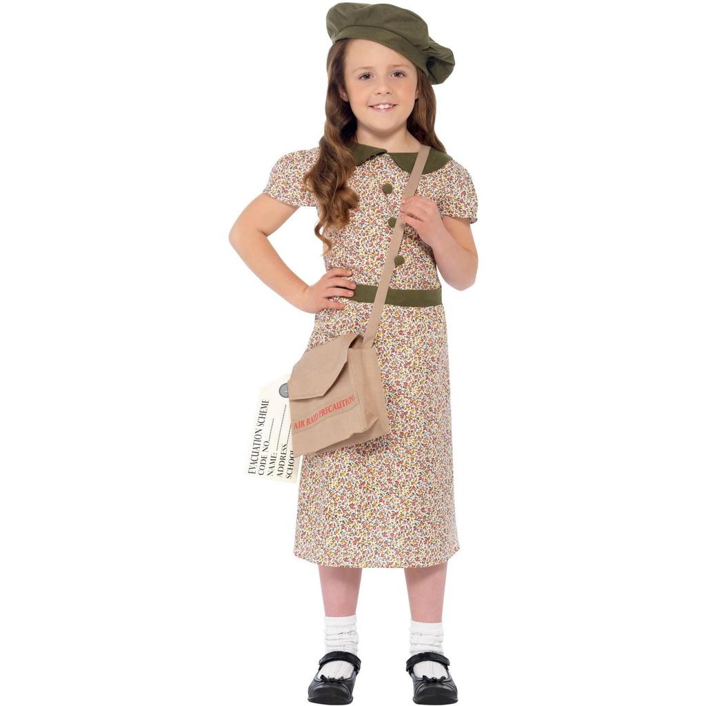 Smiffys Girls Evacuee Costume