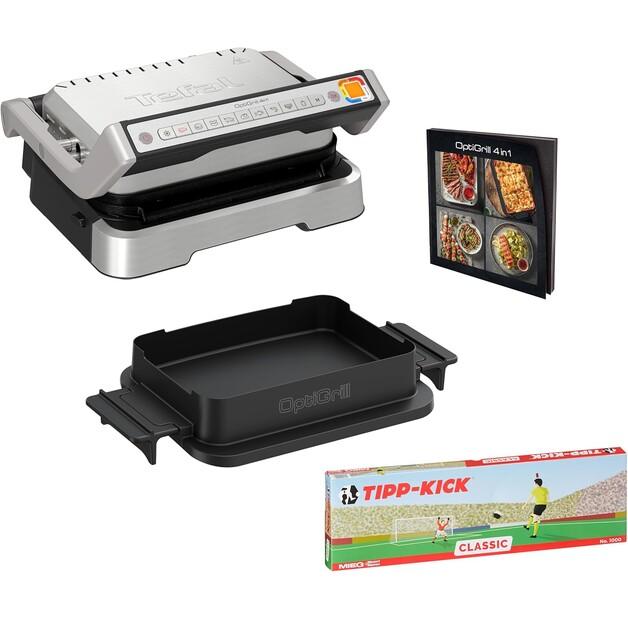 Contact Grill Tefal GC774D.TK OptiGrill 4 In 1 Incl. Tipp-Kick Game