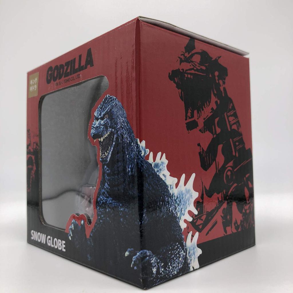 Four Cart Godzilla Snow Globe King Ghidorah