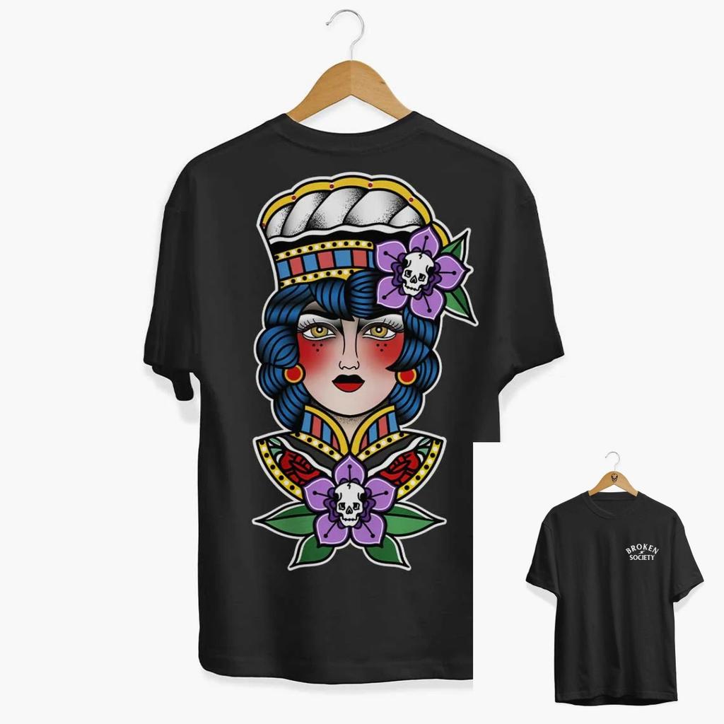 Eagle Vs Snake Tattoo Art Retro Style Casual TShirt Unisexs and Womens Luxury Brand Top 2026 New