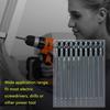 Hilitand 10pcs 100mm Long Torx Screwdriver Bits Set Alloy Steel 1/4" Hex Shank T10 Magnetic Security Star Head Screwdriver Bits (T 10)